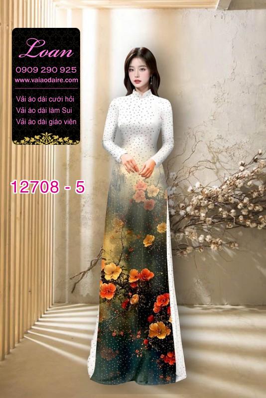 Vải áo dài lụa Nano in 3D