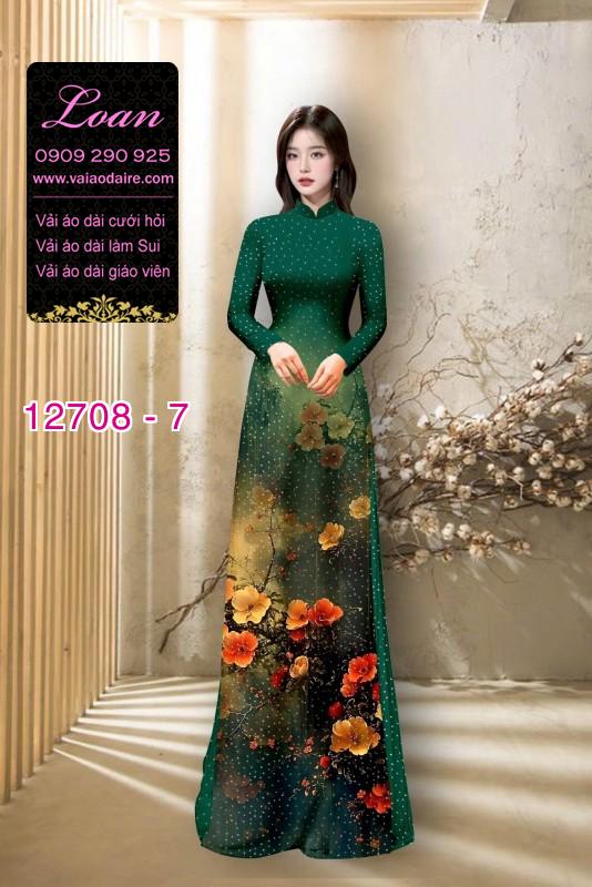 Vải áo dài lụa Nano in 3D