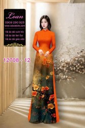 Vải áo dài lụa Nano in 3D