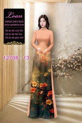 Vải áo dài lụa Nano in 3D