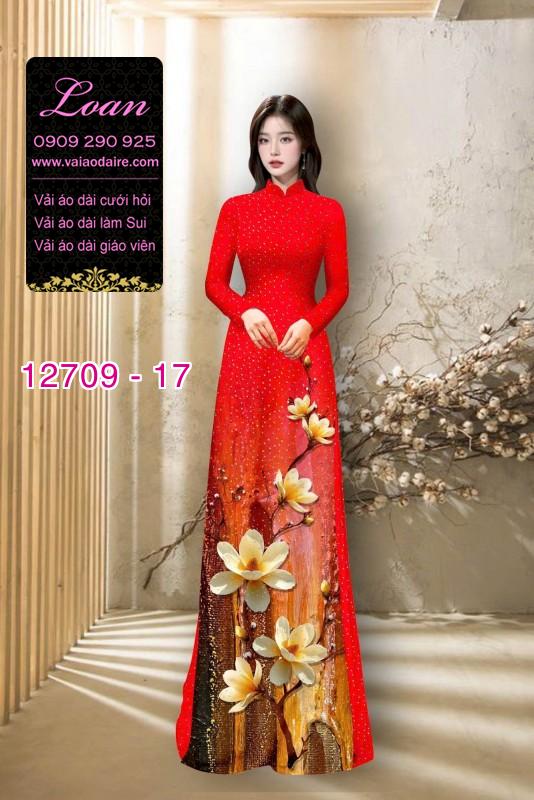 Vải áo dài lụa Nano in 3D