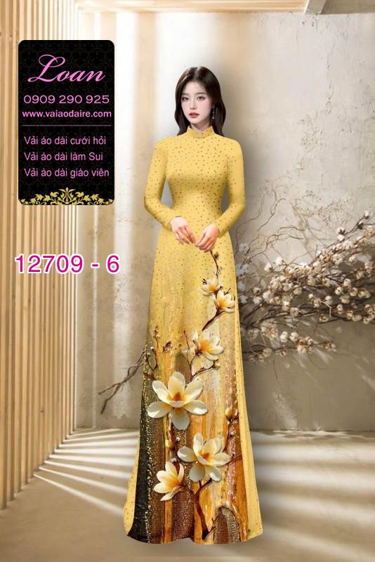 Vải áo dài lụa Nano in 3D