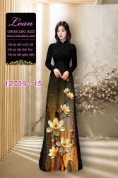 Vải áo dài lụa Nano in 3D