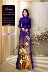 Vải áo dài lụa Nano in 3D