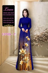 Vải áo dài lụa Nano in 3D