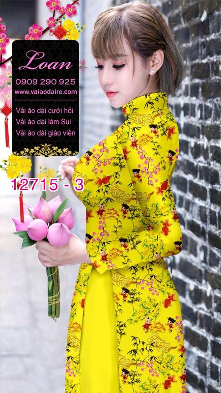 Vải áo dài tết