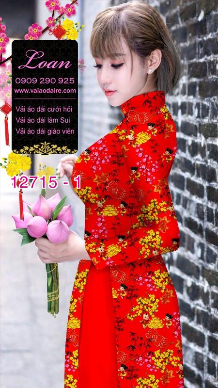 Vải áo dài tết