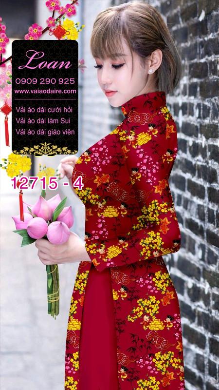 Vải áo dài tết