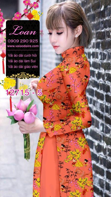 Vải áo dài tết