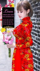 Vải áo dài tết