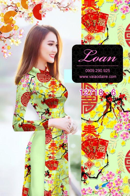 Vải áo dài tết