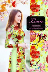 Vải áo dài tết