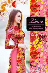 Vải áo dài tết