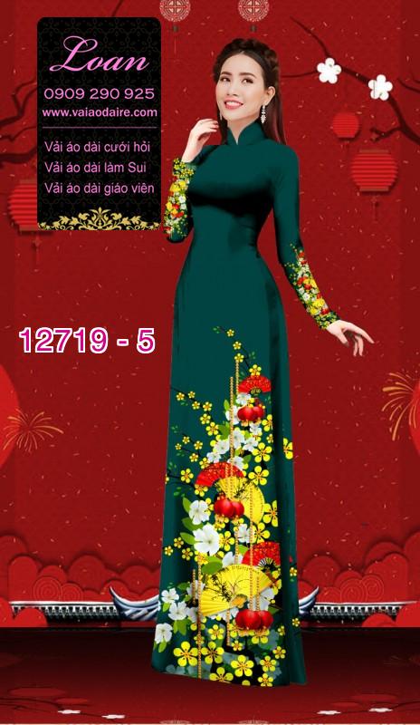 Vải áo dài tết