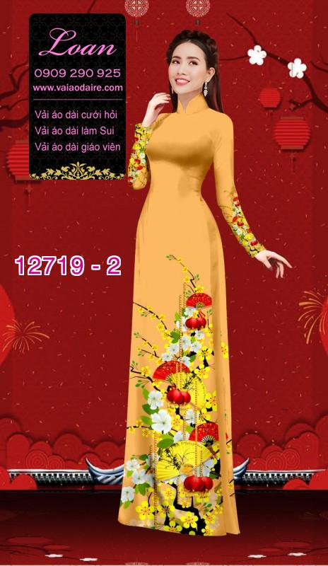 Vải áo dài tết