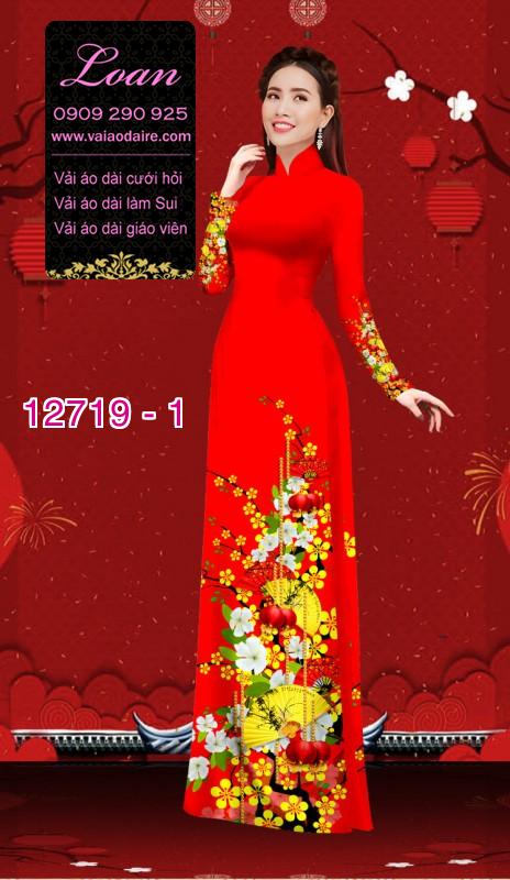 Vải áo dài tết