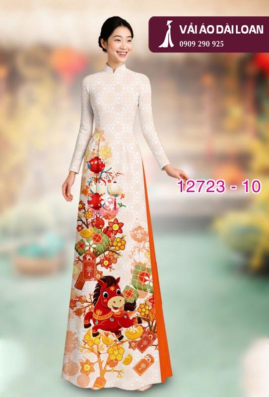 Vải áo dài tết bính ngọ 2026