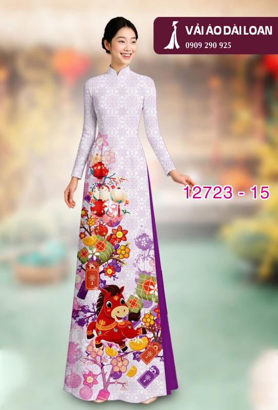 Vải áo dài tết bính ngọ 2026