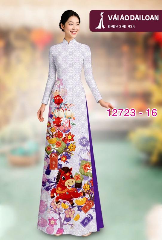 Vải áo dài tết bính ngọ 2026