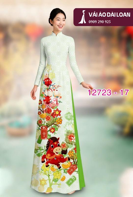 Vải áo dài tết bính ngọ 2026