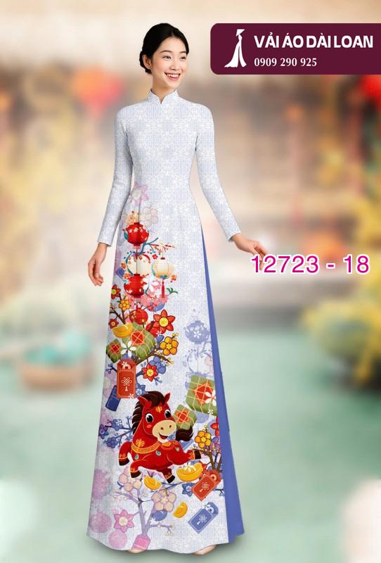 Vải áo dài tết bính ngọ 2026