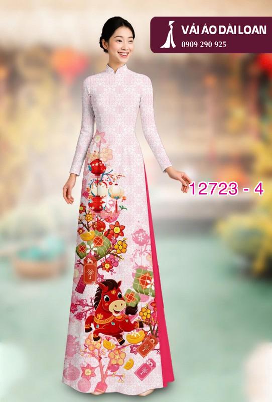 Vải áo dài tết bính ngọ 2026