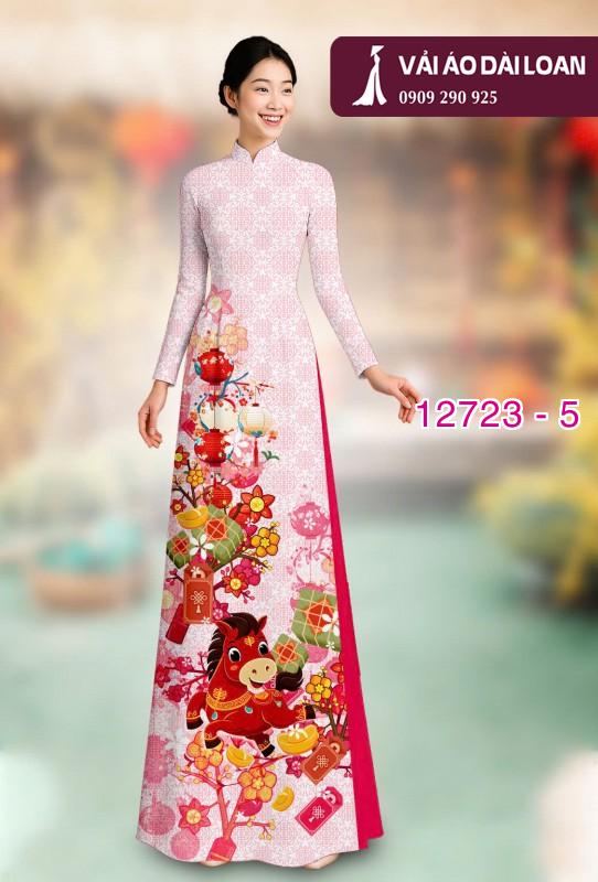 Vải áo dài tết bính ngọ 2026