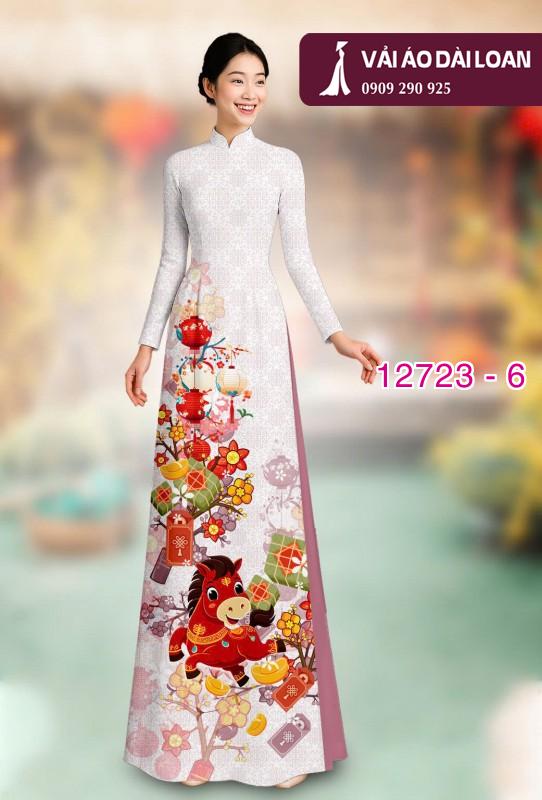Vải áo dài tết bính ngọ 2026