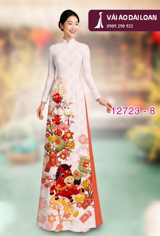 Vải áo dài tết bính ngọ 2026