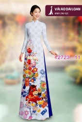 Vải áo dài tết bính ngọ 2026