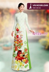 Vải áo dài tết bính ngọ 2026