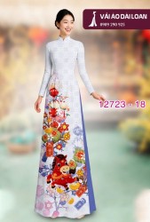 Vải áo dài tết bính ngọ 2026