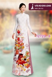 Vải áo dài tết bính ngọ 2026