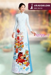 Vải áo dài tết bính ngọ 2026