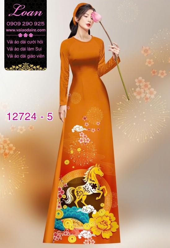 Vải áo dài tết bính ngọ 2026