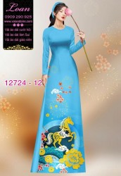 Vải áo dài tết bính ngọ 2026