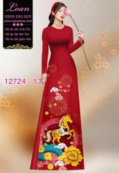 Vải áo dài tết bính ngọ 2026