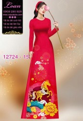 Vải áo dài tết bính ngọ 2026