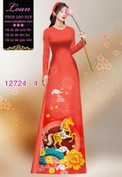 Vải áo dài tết bính ngọ 2026