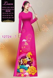 Vải áo dài tết bính ngọ 2026