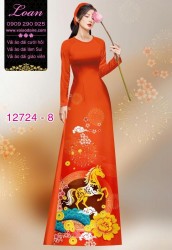 Vải áo dài tết bính ngọ 2026