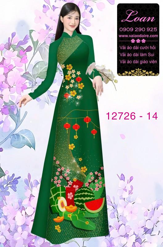 Vải áo dài tết bính ngọ 2026