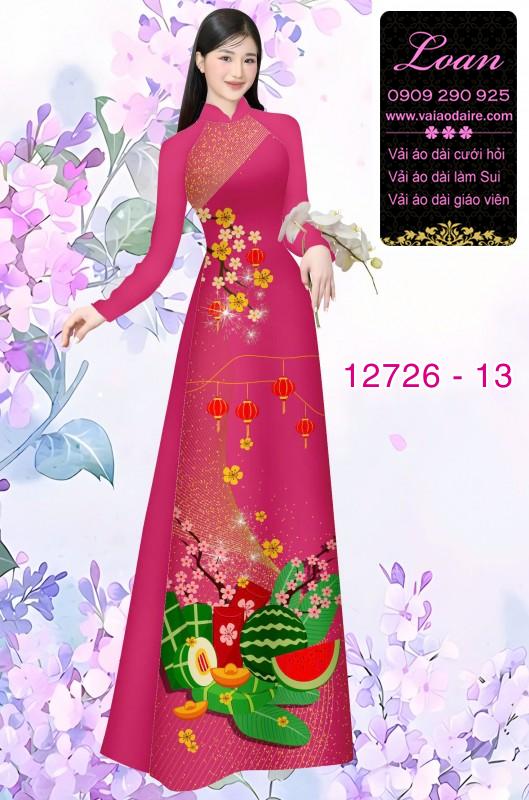 Vải áo dài tết bính ngọ 2026