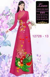 Vải áo dài tết bính ngọ 2026