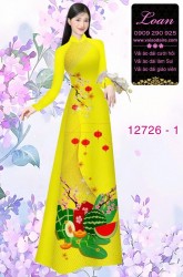 Vải áo dài tết bính ngọ 2026