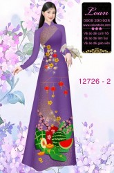 Vải áo dài tết bính ngọ 2026