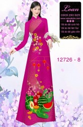 Vải áo dài tết bính ngọ 2026