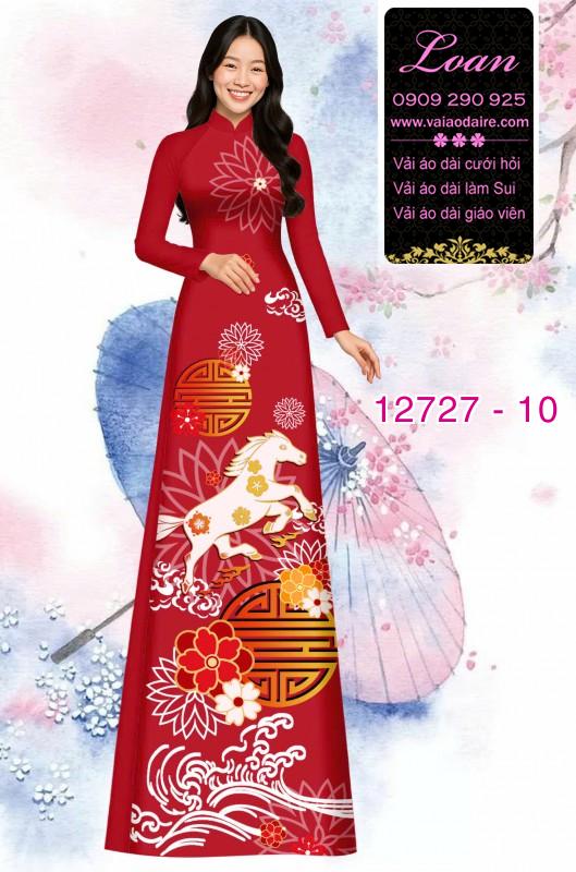 Vải áo dài tết bính ngọ 2026