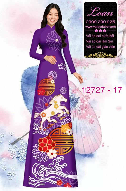 Vải áo dài tết bính ngọ 2026