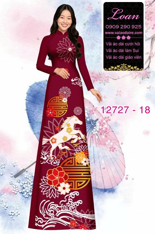 Vải áo dài tết bính ngọ 2026